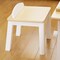 Arts and Crafts Center: Kids Activity Table and Drawing Desk with Stools, Storage Canvas Bins, Paper Roller, and Paint Cups | Toddlers Work Station - Children'S Wooden Learning Furniture
